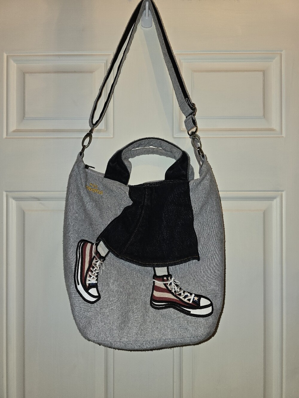 Mis Zapatos 3-way Convertible Bag Tote, Messenger, Backpack Long Skirt and Legs